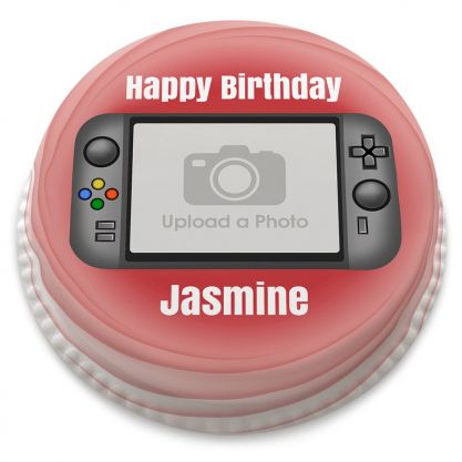 Handheld Game Photo Cake