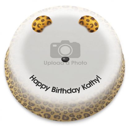 Leopard Filter Photo Cake