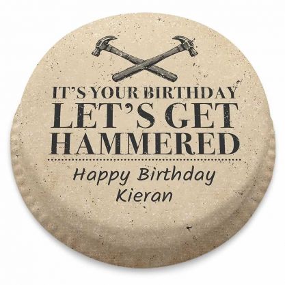 Let's Get Hammered! Cake