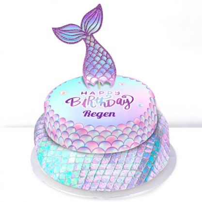 Mermaid Birthday Cake