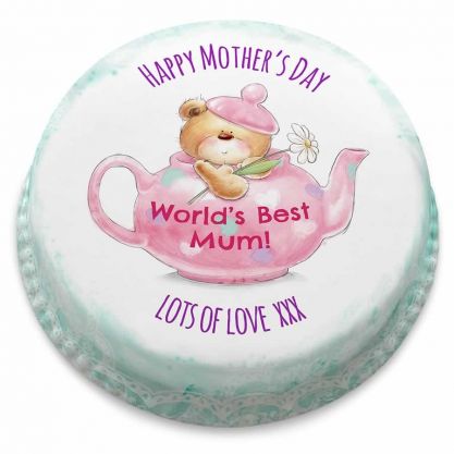 Mother's Day Teapot Cake