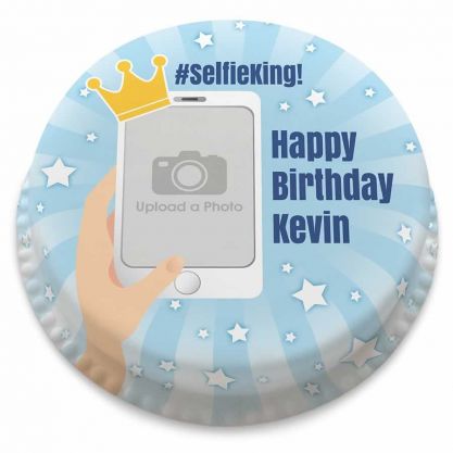 Selfie King Cake