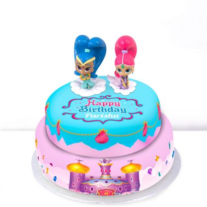 Shimmer and Shine Cake