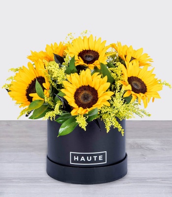 Sunflowers Hatbox