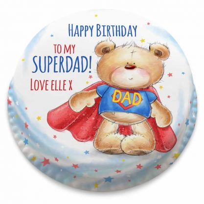 Super Dad Ted Cake