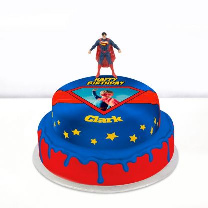 Superman Photo Cake