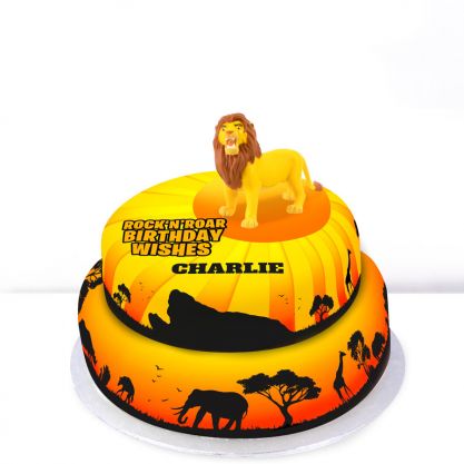 Tiered Simba Cake