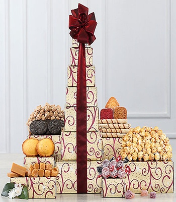 Chocolate and Sweet Gift Tower