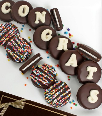 Chocolate Covered Oreo Cookies - Congrats