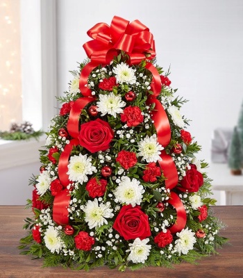 Christmas Flower Tree