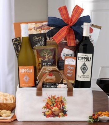 Coppola Diamond Collection Harvest Wine Basket