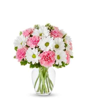 Daisy And Rose Flower Bouquet