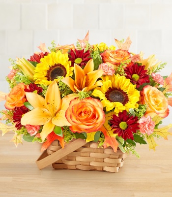 Fall Flower Basket