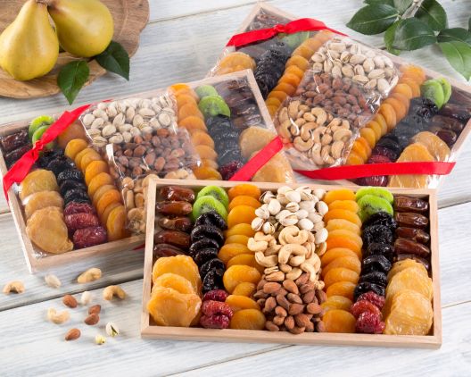 Gourmet Dried Fruit And Nut Gift Hamper