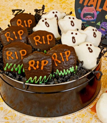 Halloween Cookie Tin