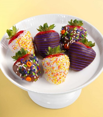 Halloween Strawberries 6pc