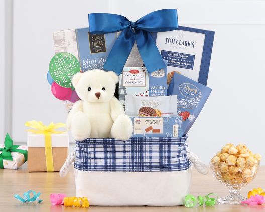 Happy Birthday Gift Basket - Bear Hugs