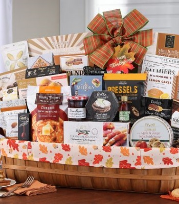 Happy Thanksgiving Ultimate Harvest Gift Basket