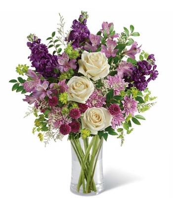 Lavender Color Flower Bouquet