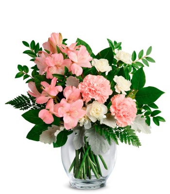 Light Pink Flowers Bouquet