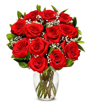 Long Stemmed Red Roses