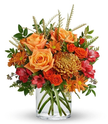 Orange Flowers Mix Bouquet