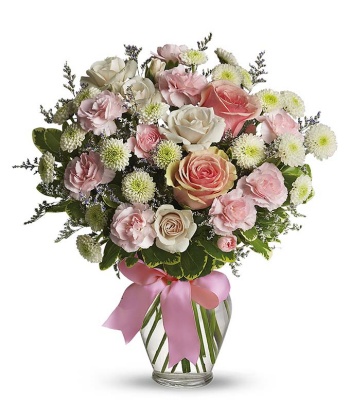 Pink And White Flower Bouquet