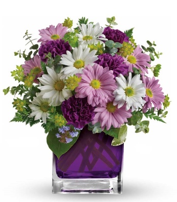 Purple Color Flower Bouquet