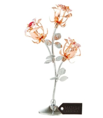 Rose Flower Tabletop Ornament