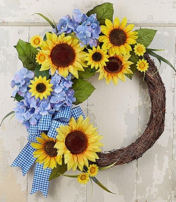 Sunflower Wreath - Keepsake Farmhouse