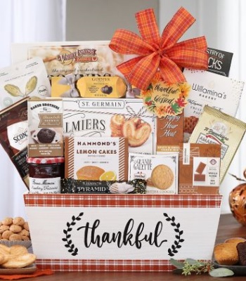 Thankful Harvest Collection Gift Basket