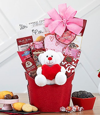 You're So Sweet Valentine's Day Bucket – Boston Gift Baskets