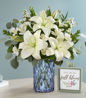 White Lily Bouquet