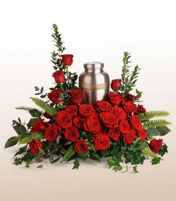 Funeral Red Roses