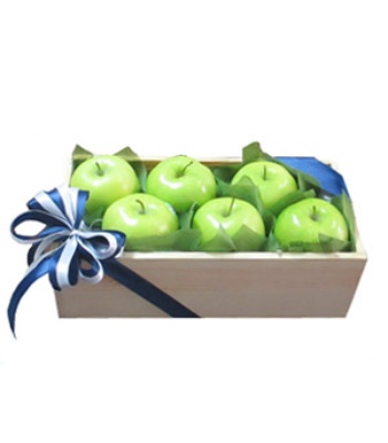 Box Of Green Apples