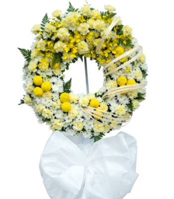 Flower Wreath for Funeral