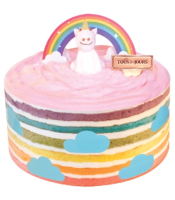 Rainbow cake